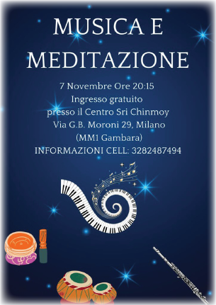 Musica e meditazione a Milano. Yoga musicale.