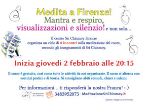 Meditazione a Firenze, gratuita