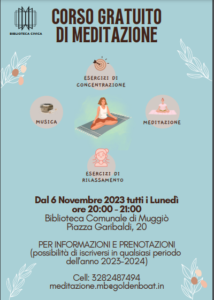 meditazione Muggiò pace luce yoga